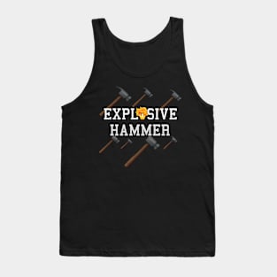 Explosive Hammer Logo Tank Top